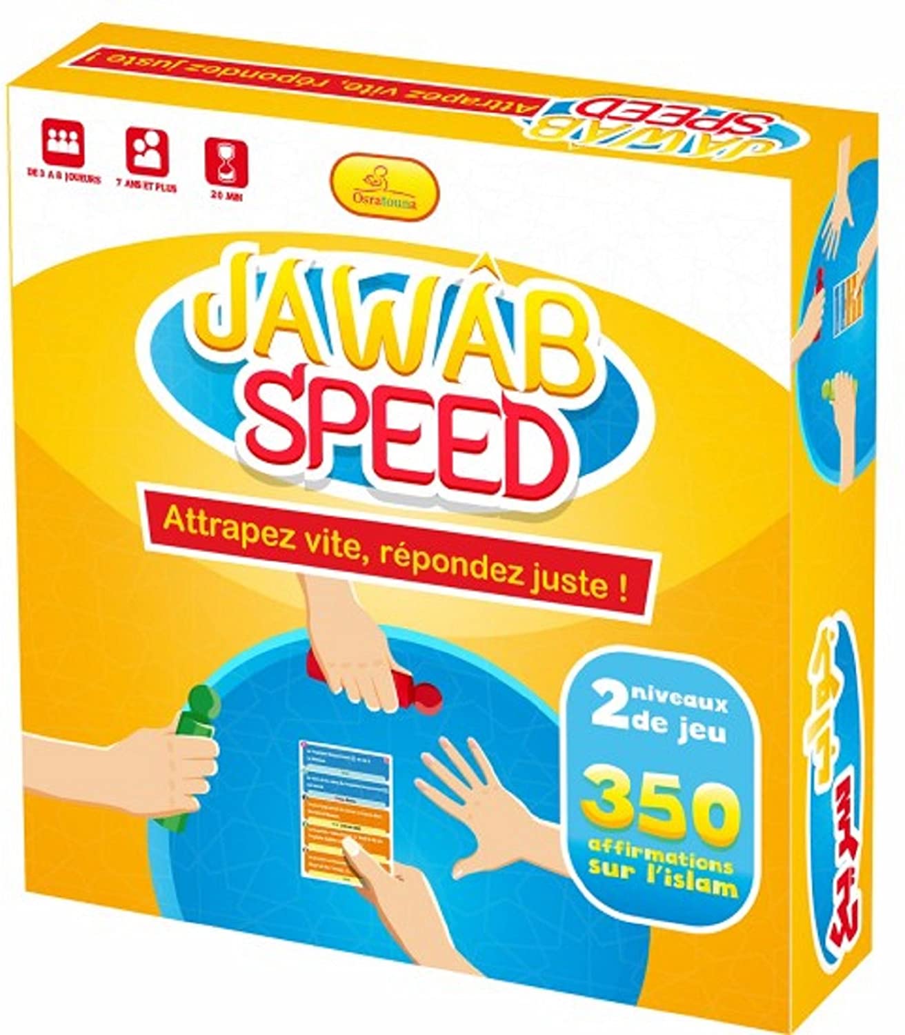Jawâb speed: 350 afffirmations sur l'Islam Osratouna Jeu Islam 3770012698089 Librairie Musulmane Al-imen