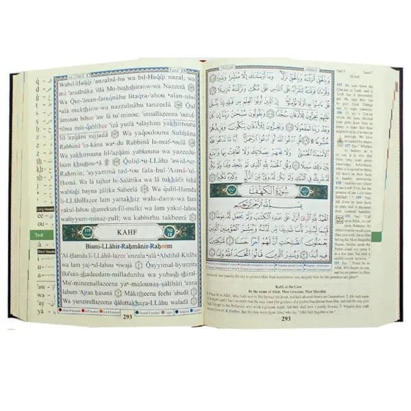 Coran Tajweed Quran With Translation Of Meanings And Transliterati...