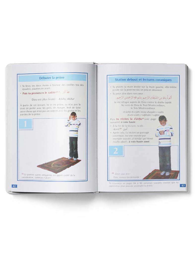 Comment faire la prière (Garçon) Tawhid Livres > Islam > Apprendre l'Arabe 9782848621111 Librairie Musulmane Al-imen