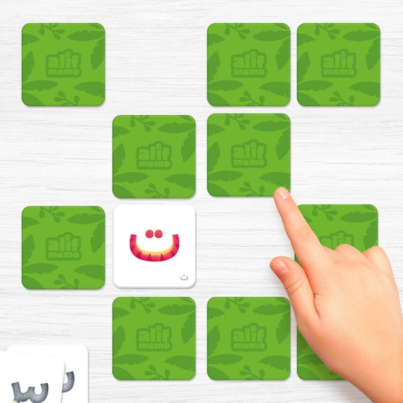 Jeu Alif Memo (56 cartes) - Educatfal (Dès 3 ans) Educatfal Jeu Islam 9782956359272 Librairie Musulmane Al-imen