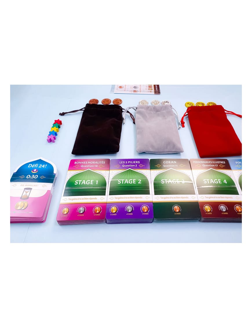 Jeu de société Hassanates Village (de 7 à 99 Ans) - Sana Kids - Sana Sana Jeu Islam 3700495421119 Librairie Musulmane Al-imen