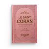 Le saint coran rose - clair avec la traduction française du sens de ses versets (AR - FR) disponible chez Al - imen