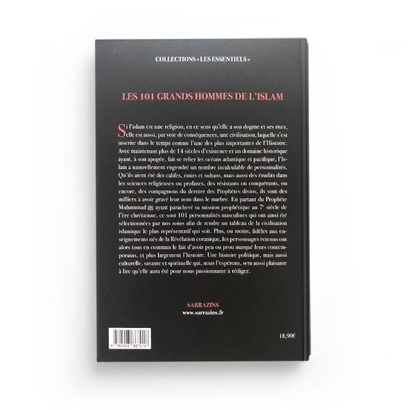 Les 101 grands hommes de l’Islam Sarrazins Livre > Islam > Prophètes et Compagnons 9782493867179 Librairie Musulmane Al-imen