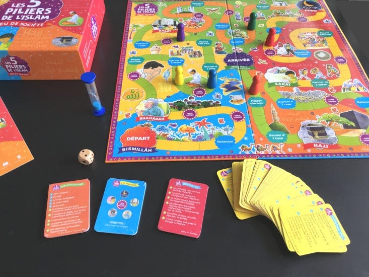 Les Cinq Piliers de l'Islam — Jeu de Société Éducatif | Orientica | Dès 8 ans Orientica Jeu Islam 9789351791850 Librairie Musulmane Al-imen