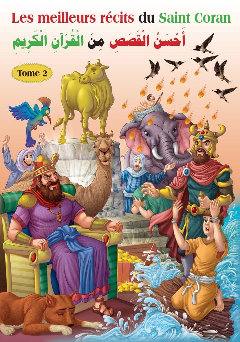 Les meilleurs récits du Saint Coran (bilingue français/arabe) - Tome 2 - أحسن القصص من القرآن الكريم Orientica Livre > Islam 9782356353009 Librairie Musulmane Al-imen