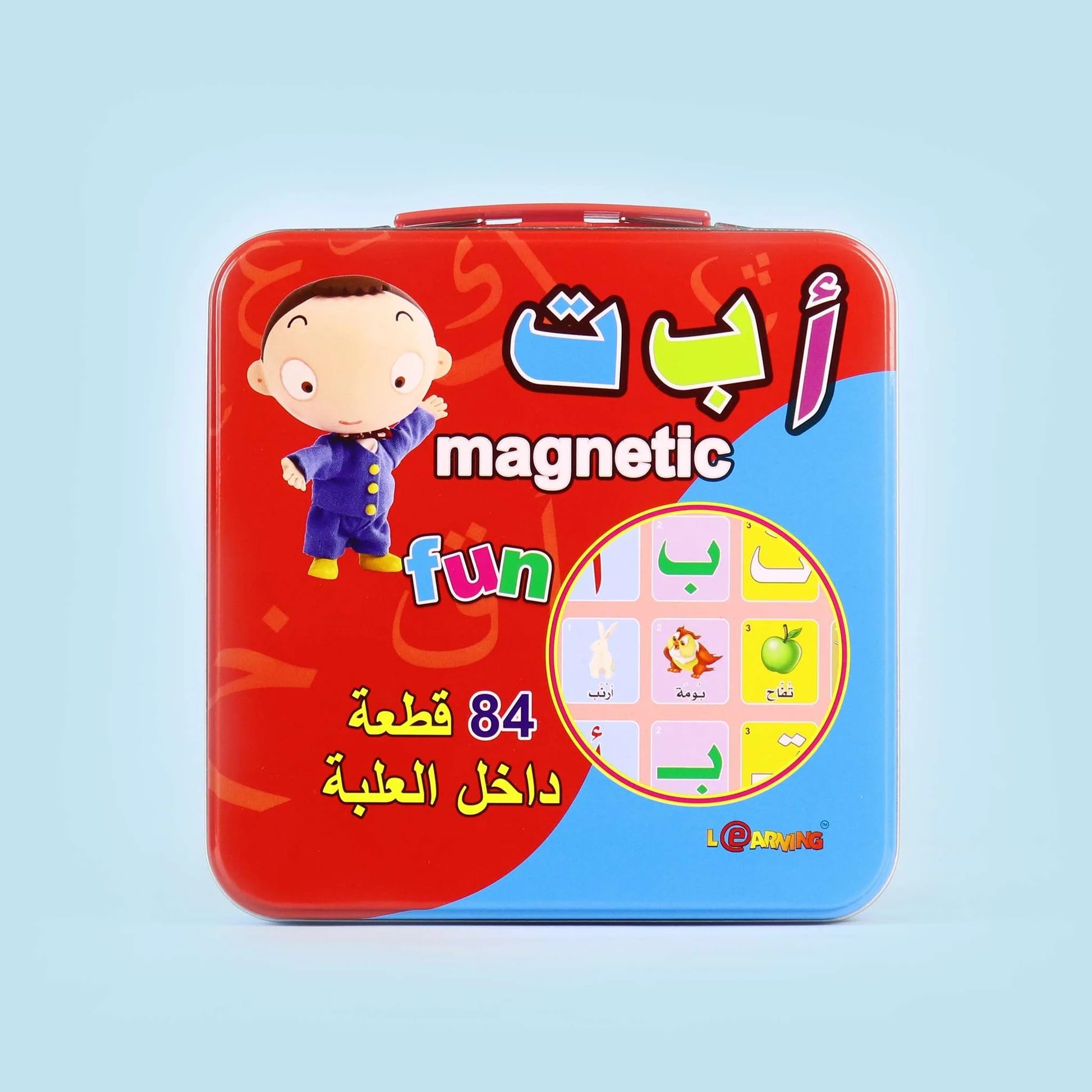 Magnetic Fun - Jeu de magnets de l'alphabet arabe (84 magnets) Al - imen