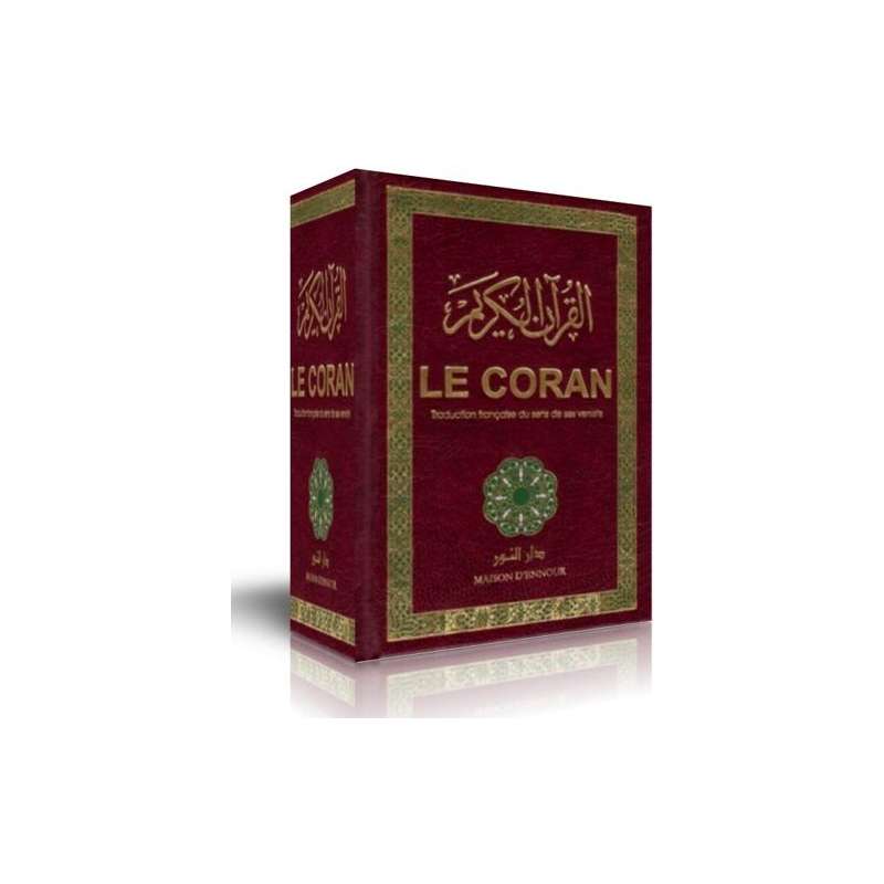 Noble Coran traduction française du sens de ses versets (AR/FR) Maison Ennour disponible chez Al - imen