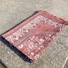 Tapis De Prière En Velours - Motif Jardin - Fond Marron Claire Al - imen